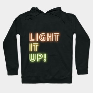 LIGHT IT UP BTS KPOP DYNAMITE LYRICS KPOP MERCH STATEMENT [NOT OFFICIAL MERCH] Hoodie